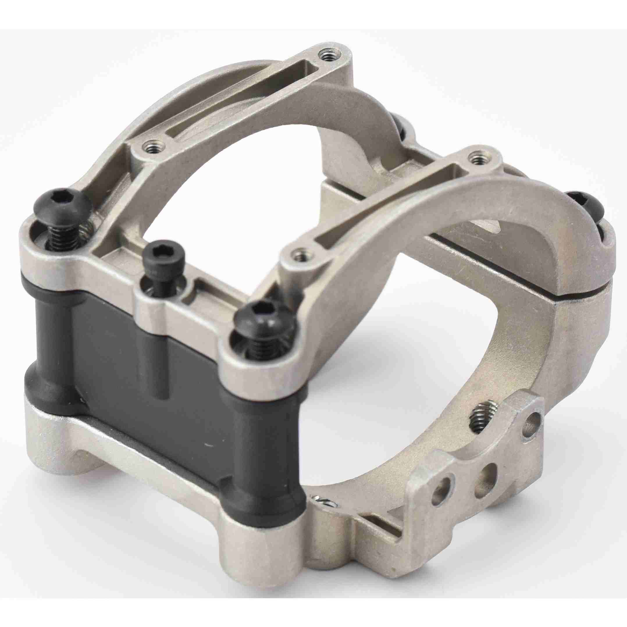 Fits Traxxas SLEDGE 95076-4 - motor MOUNT, 3 piece aluminum w/spacer screws