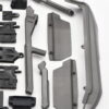 Fits Traxxas Sledge PLASTIC SET, Side Guards, Battery Tray, Roll Tower, Chassis/Wing Braces 95076-4