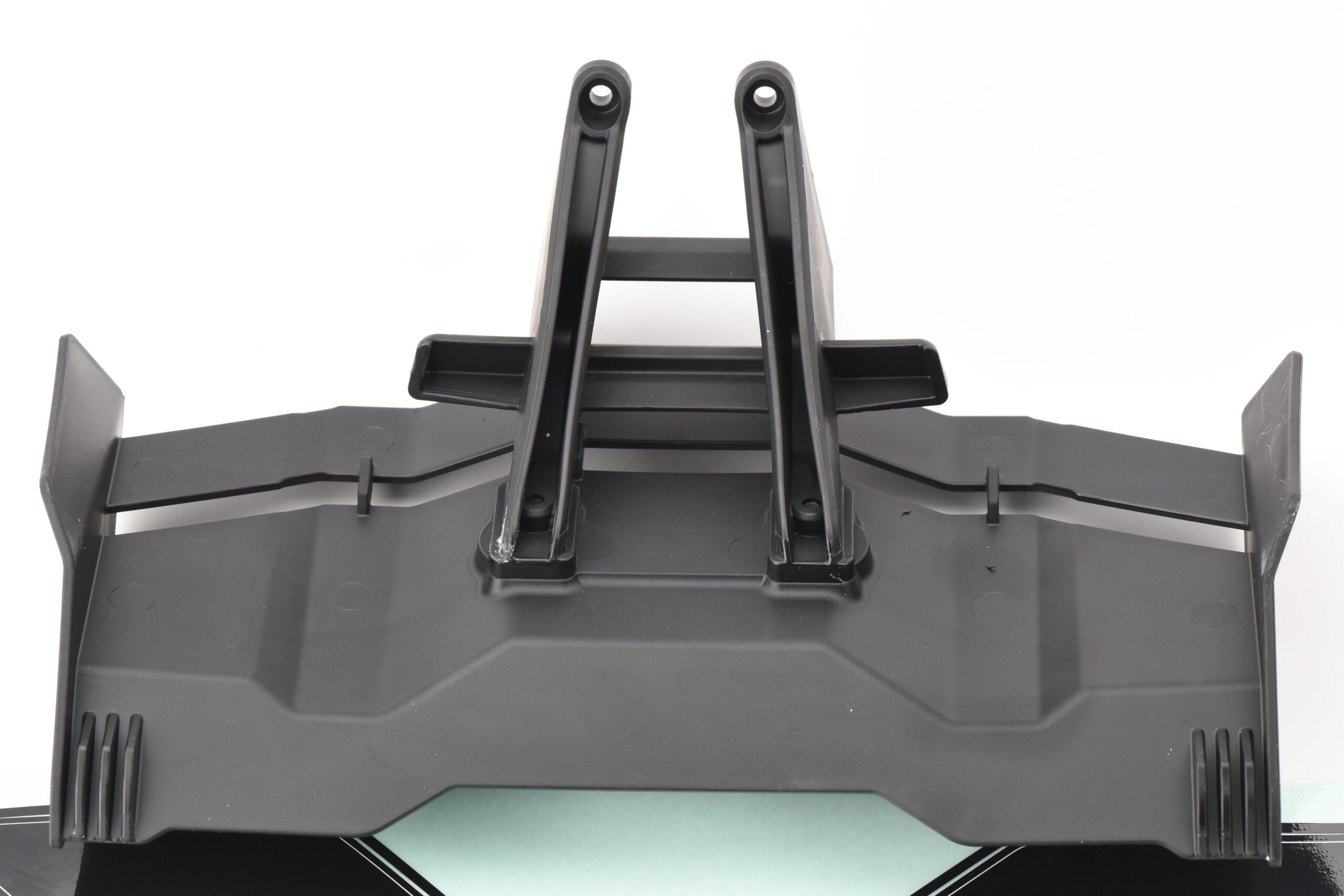 Fits Traxxas SLEDGE 95076-4 WING Assembly black w/washer, high Downforce Decals