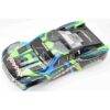 Traxxas Slash Ultimate Body Fits Traxxas Slash 4x4 ULTIMATE BODY 68277-4 Clipless (GREEN & Blue Shell decals)