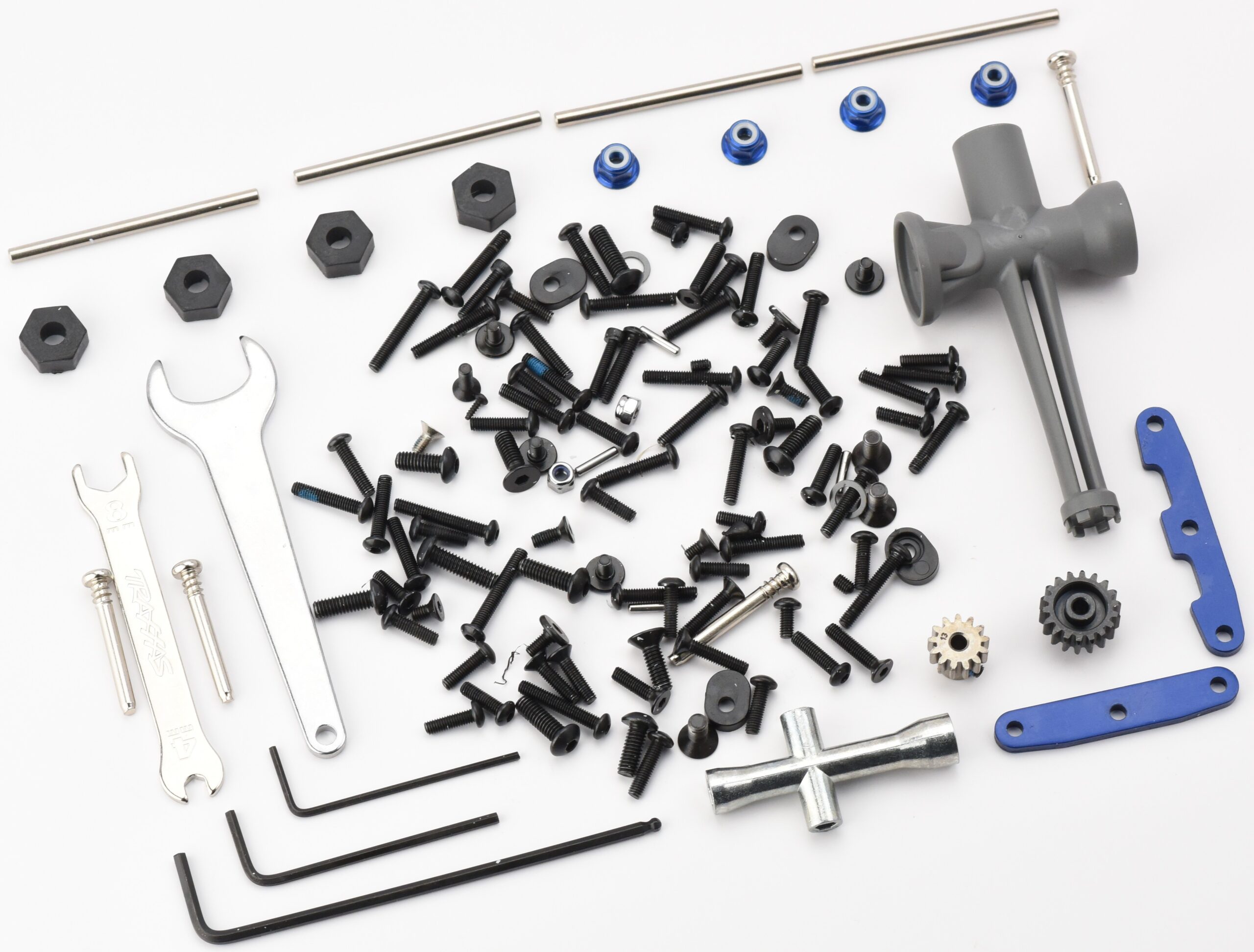 Traxxas Slash Ultimate Screws Tools (2) Fits Traxxas SLASH 4x4 ULTIMATE SCREWS & TOOLS Set nuts suspension pins, PINIONS