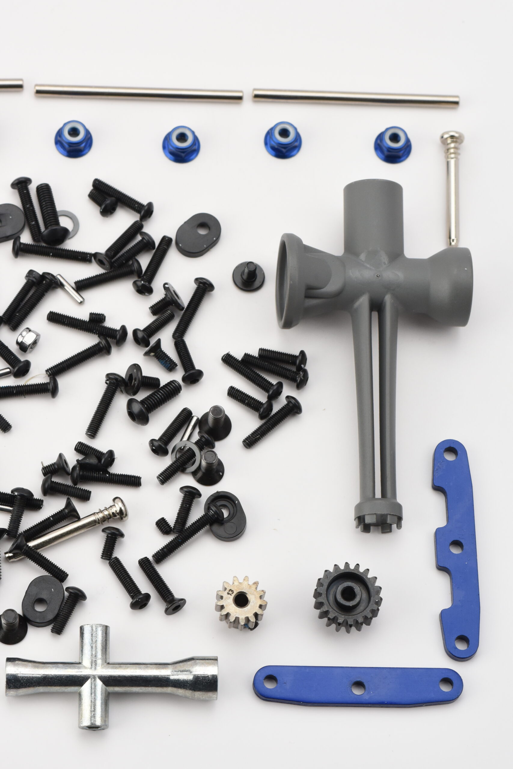 Traxxas Slash Ultimate Screws Tools (6) Fits Traxxas SLASH 4x4 ULTIMATE SCREWS & TOOLS Set nuts suspension pins, PINIONS