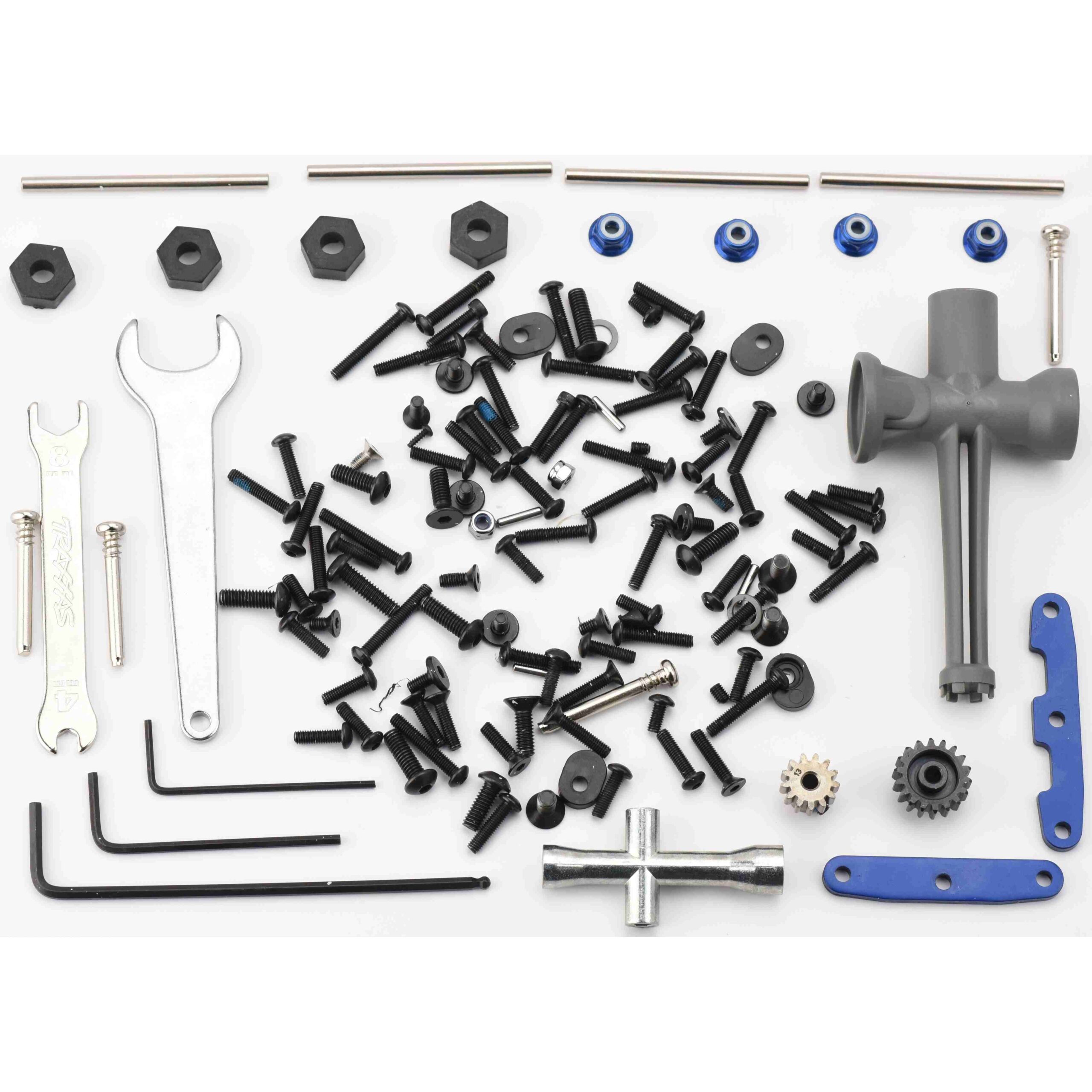 Traxxas Slash Ultimate Screws Tools Fits Traxxas SLASH 4x4 ULTIMATE SCREWS & TOOLS Set nuts suspension pins, PINIONS