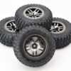 Traxxas Slash Ultimate Tires Wheels (3) Fits Traxxas SLASH 4x4 ULTIMATE 68277-4 - TIRES BLACK S1 BFG RACING COMPOUND 12mm