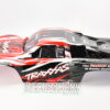 Fits Traxxas Slayer PRO 4x4 59076-3 - BODY shell, Red 15 cover & decals nitro