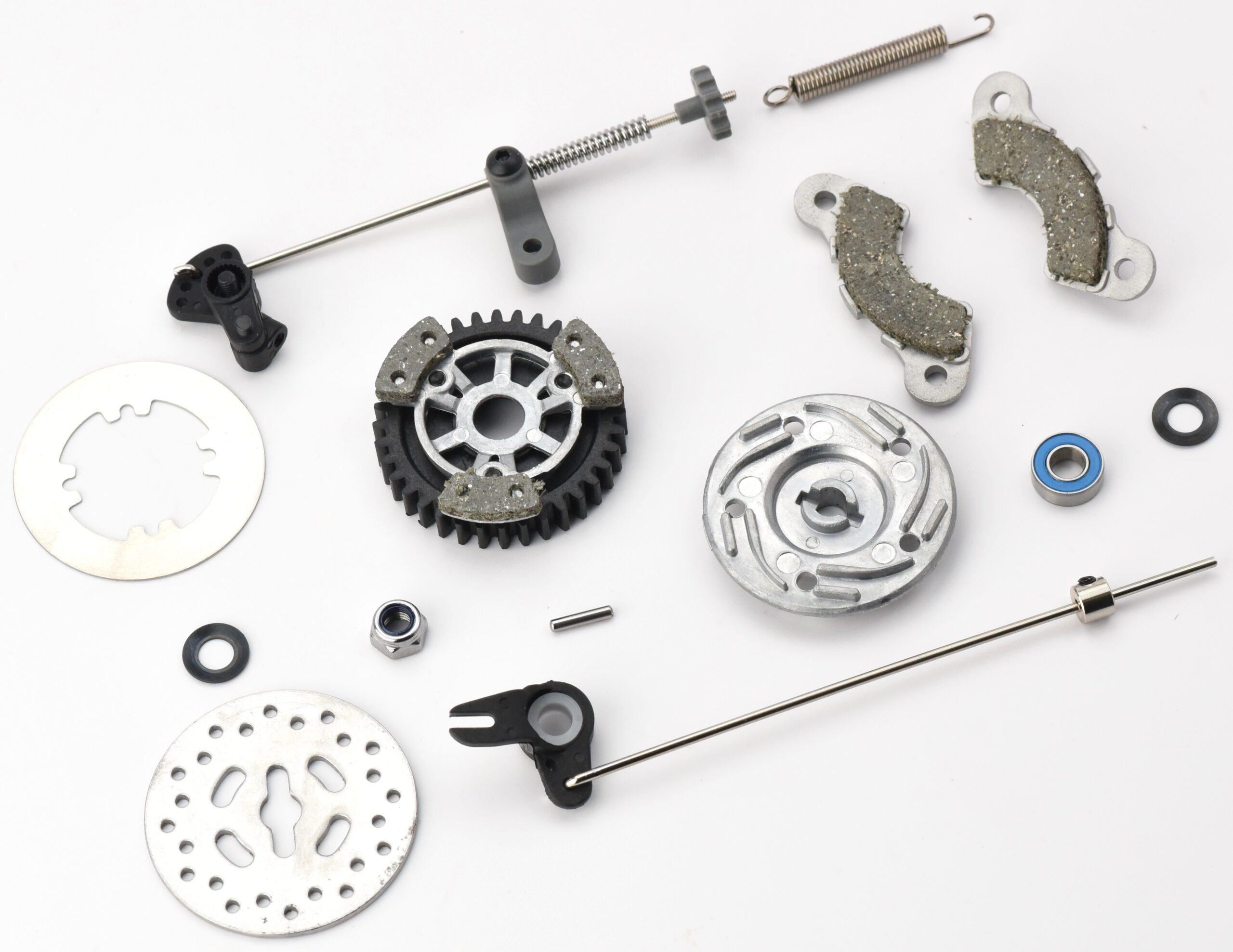 Fits Traxxas Slayer Pro LINKAGE SERVO top brake cam carb bell crank Spur Slipper