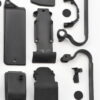 Fits Traxxas Slayer PRO 4x4 PLASTIC SET (skids RX Box 5923 5324X Nerfs Mounts)