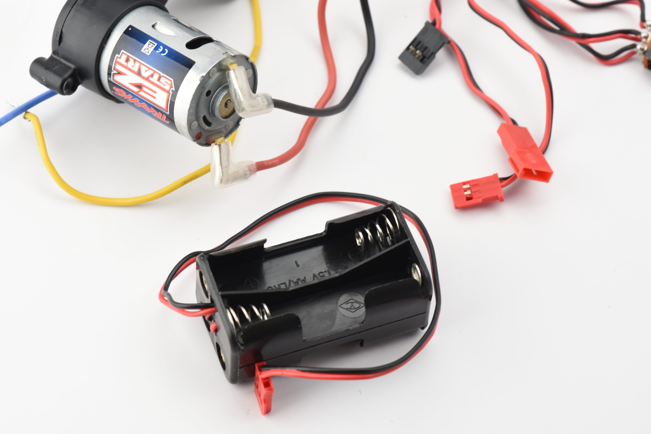 Traxxas Slayer Pro EZ Start System (3) Fits Traxxas Slayer Pro 4x4 BACK PLATE (EZ-Start Motor, Bearings, Sensor Wires)