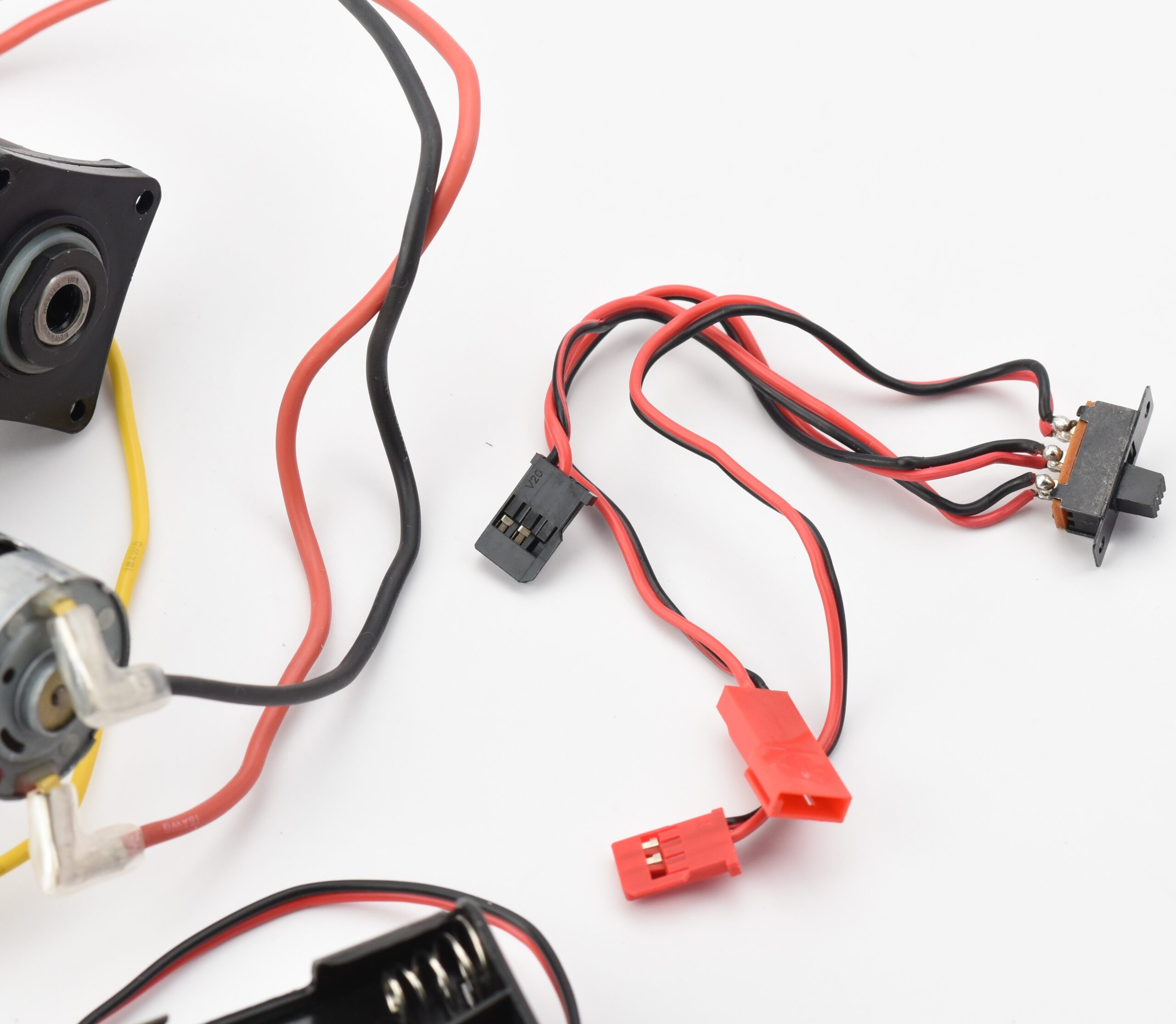 Traxxas Slayer Pro EZ Start System (4) Fits Traxxas Slayer Pro 4x4 BACK PLATE (EZ-Start Motor, Bearings, Sensor Wires)