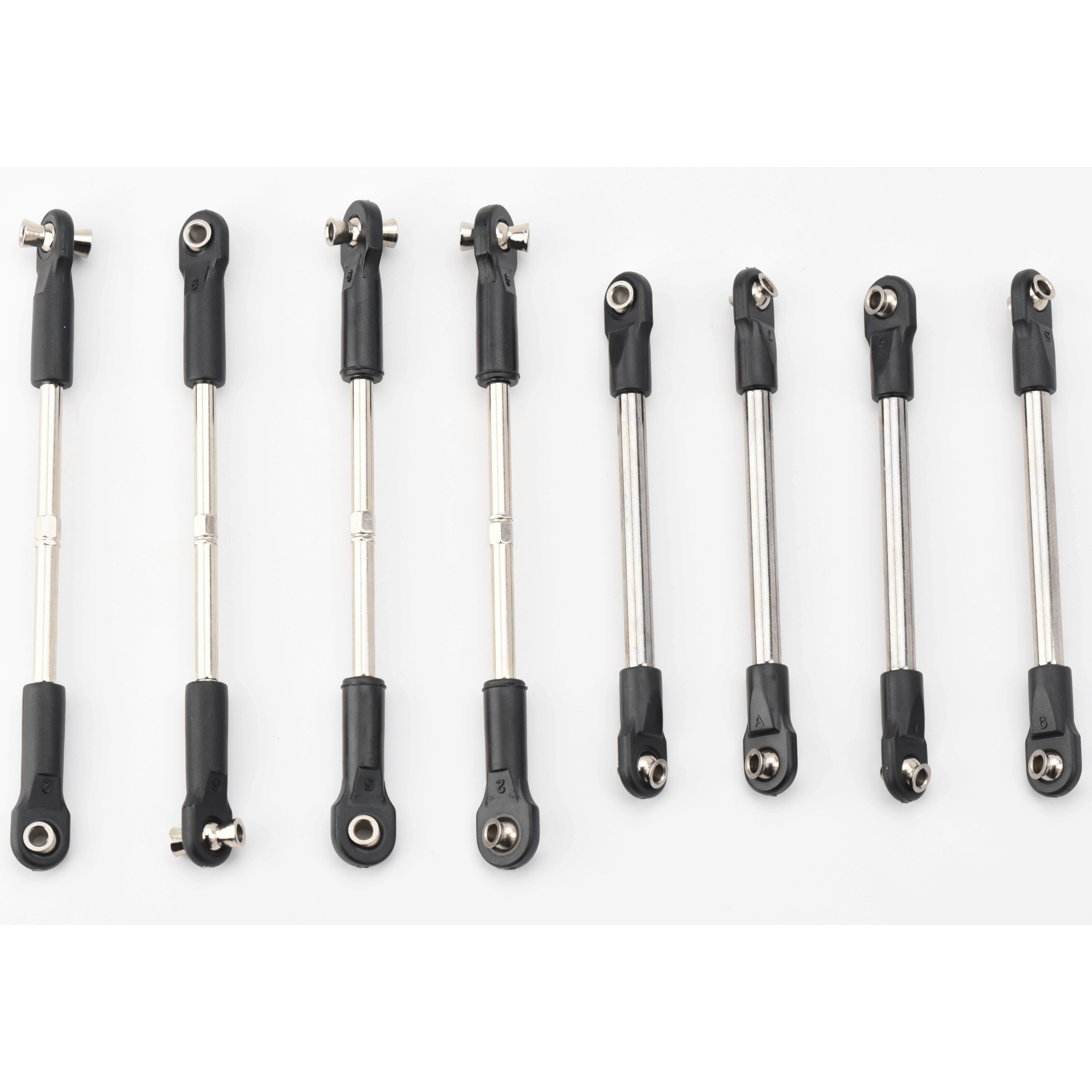 Fits Traxxas Slayer PRO 4x4 59076-3 - TIE RODS and Toe Links 5918 adjustable