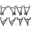 Traxxas Slayer Pro Suspension Arms Fits Traxxas Slayer PRO 4x4 59076-3 - SUSPENSION A-ARMS 5934X 5931X Complete Set