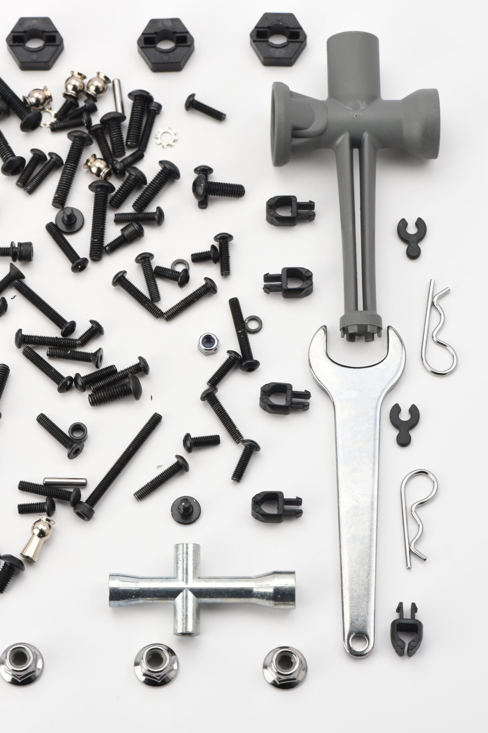 Traxxas Slayer Pro Tools, Screws, Hardware (3) Fits Traxxas Slayer PRO 4x4 SCREWS TOOLS Set Wrenches, Hubs, Nuts, Pivot balls)