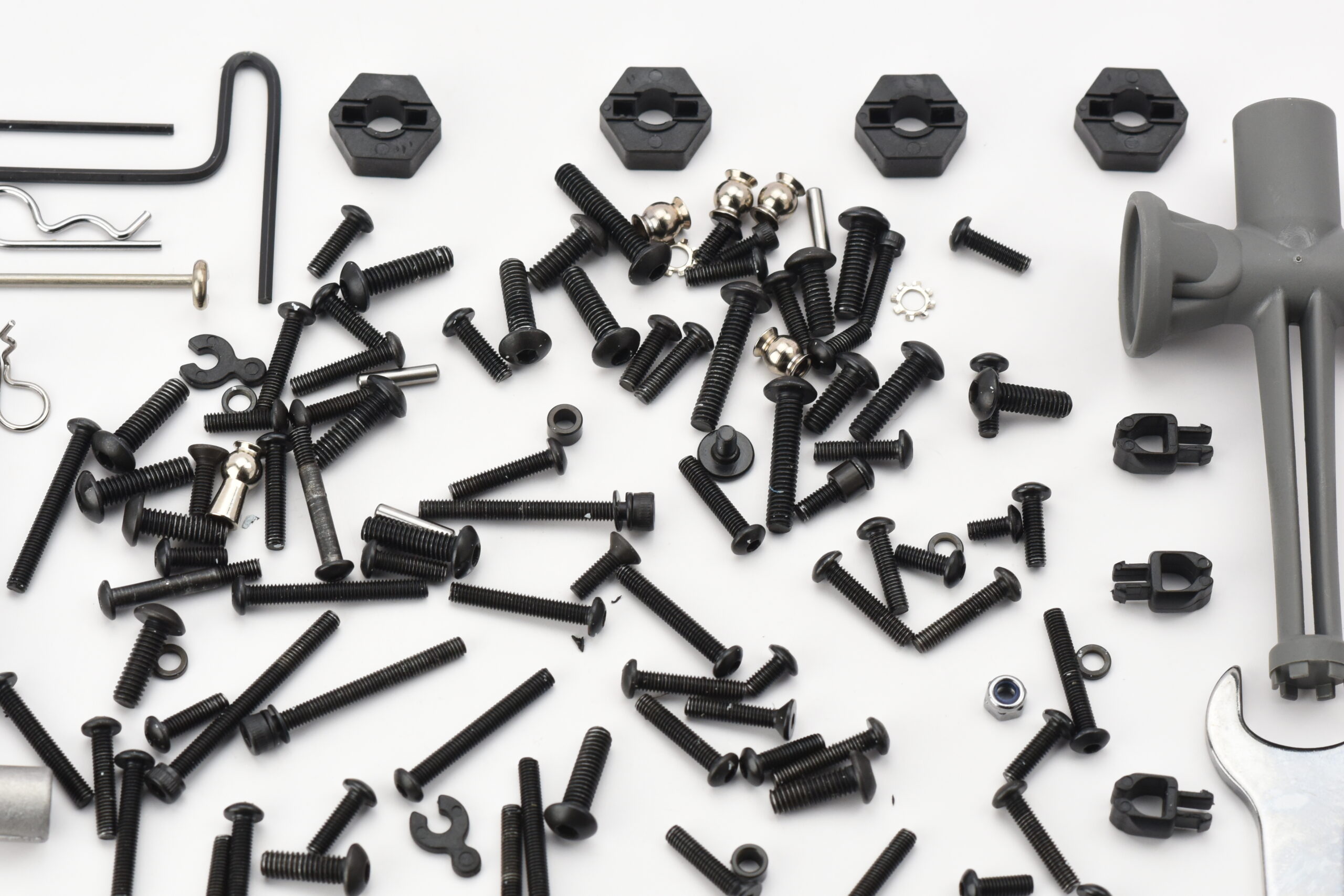 Traxxas Slayer Pro Tools, Screws, Hardware (4) Fits Traxxas Slayer PRO 4x4 SCREWS TOOLS Set Wrenches, Hubs, Nuts, Pivot balls)