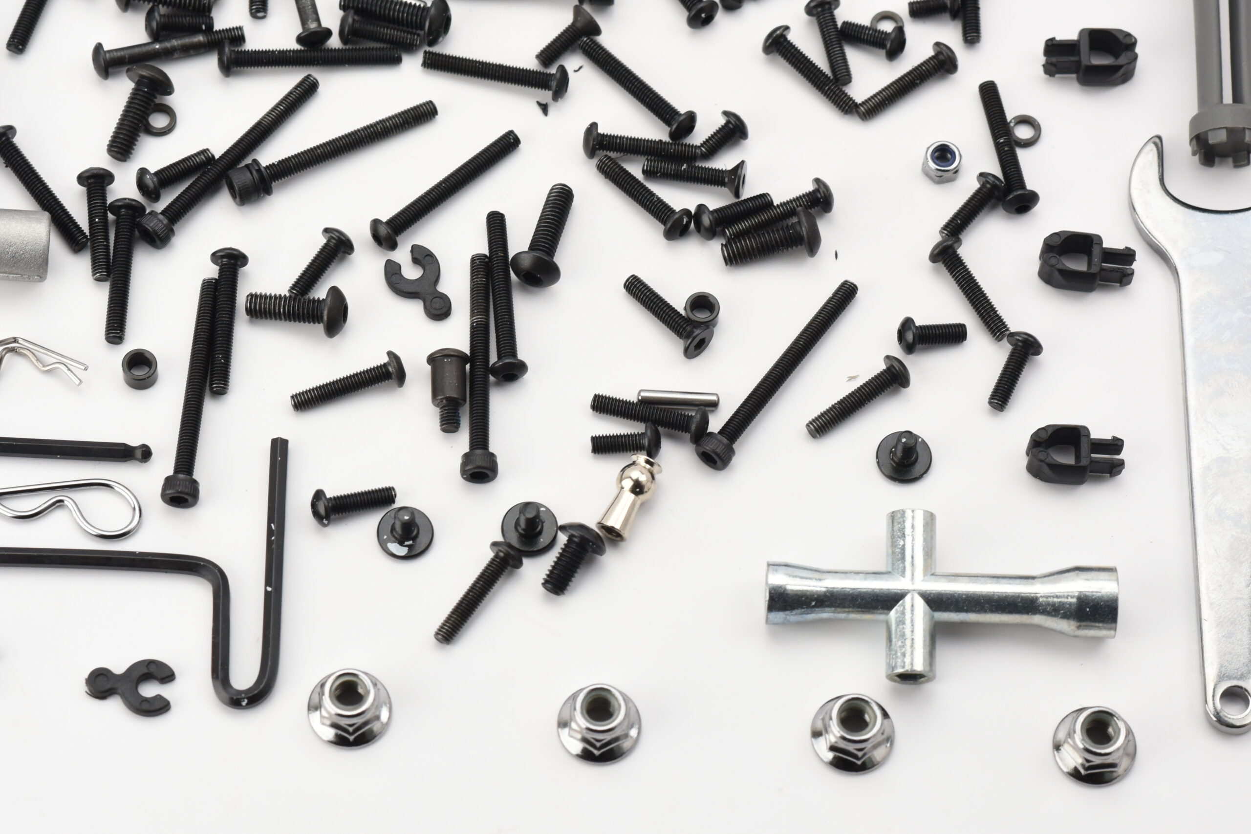 Traxxas Slayer Pro Tools, Screws, Hardware (5) Fits Traxxas Slayer PRO 4x4 SCREWS TOOLS Set Wrenches, Hubs, Nuts, Pivot balls)