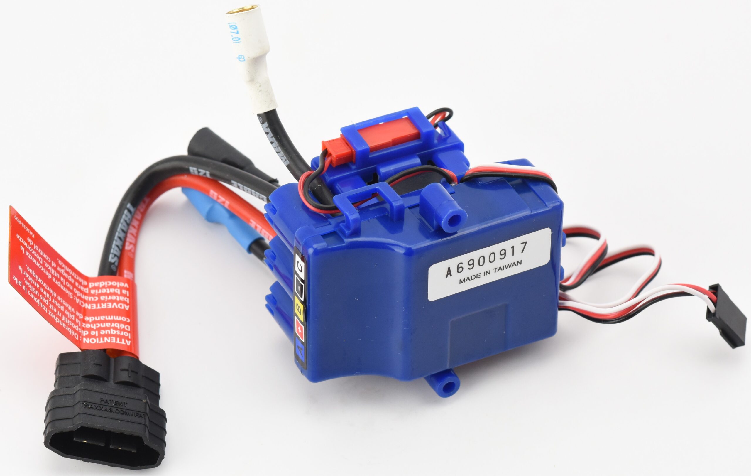 Traxxas Stampede 4x4 ESC (4) Fits Traxxas Stampede 4x4 VXL ESC, Velineon VXL-3s, Cooling Fan Hoss 6.5mm Bullet