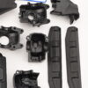 Traxxas Stampede 4x4 Plastic Chassis Parts (4) Traxxas Stampede 4x4 VXL Receiver Box, diff housing, bulkhead shock towers hoss