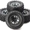 Traxxas Stampede 4x4 Tires Wheels (3) Fits Traxxas Stampede 4x4 VXL TIRES & Wheels, glued Tyres New hoss Sledgehammer