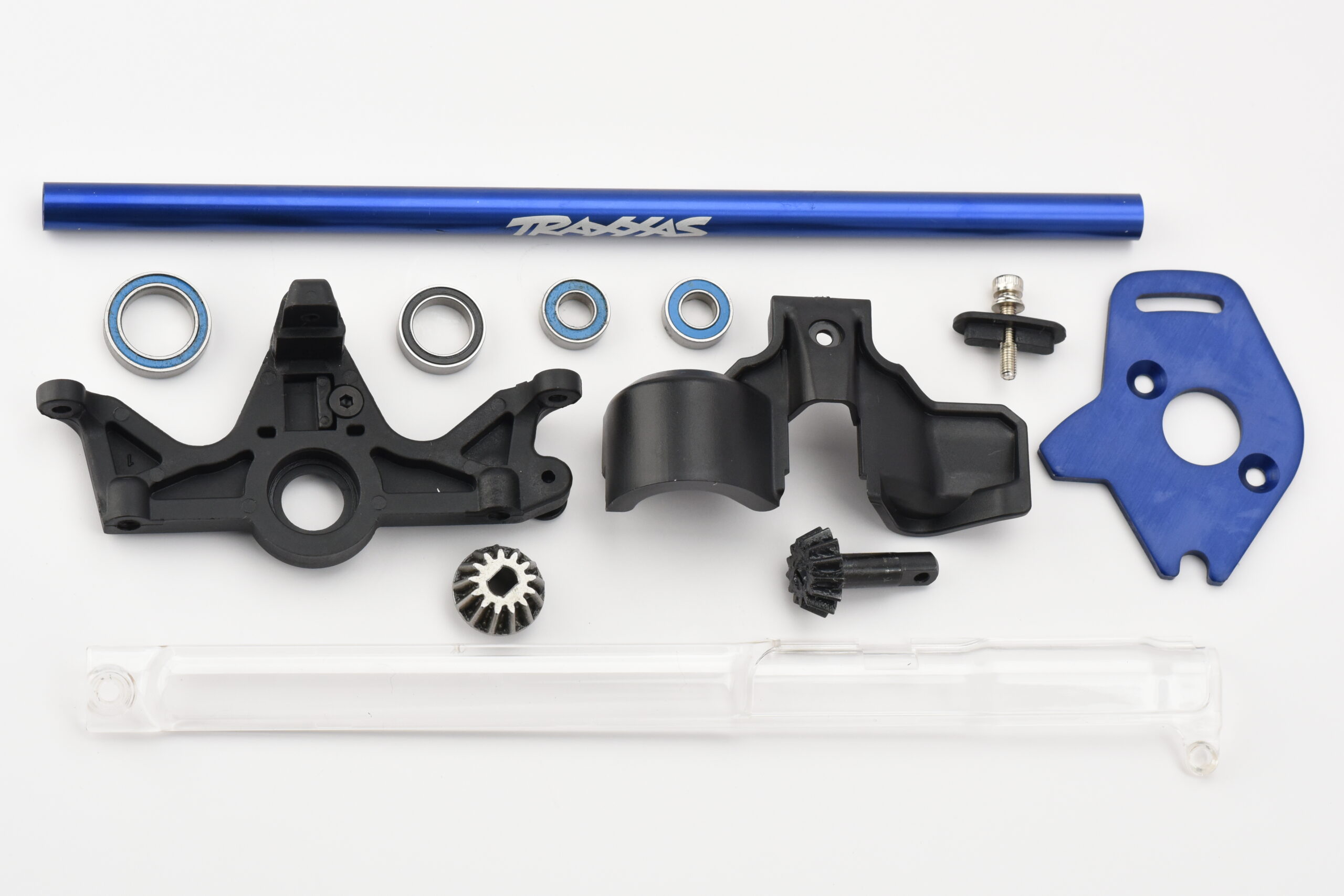 Traxxas Stampede 4x4 VXL Mounts Shaft Gears (2) Fits Traxxas Stampede 4x4 VXL MOTOR MOUNT cover & Center Shaft, Plate, Gears