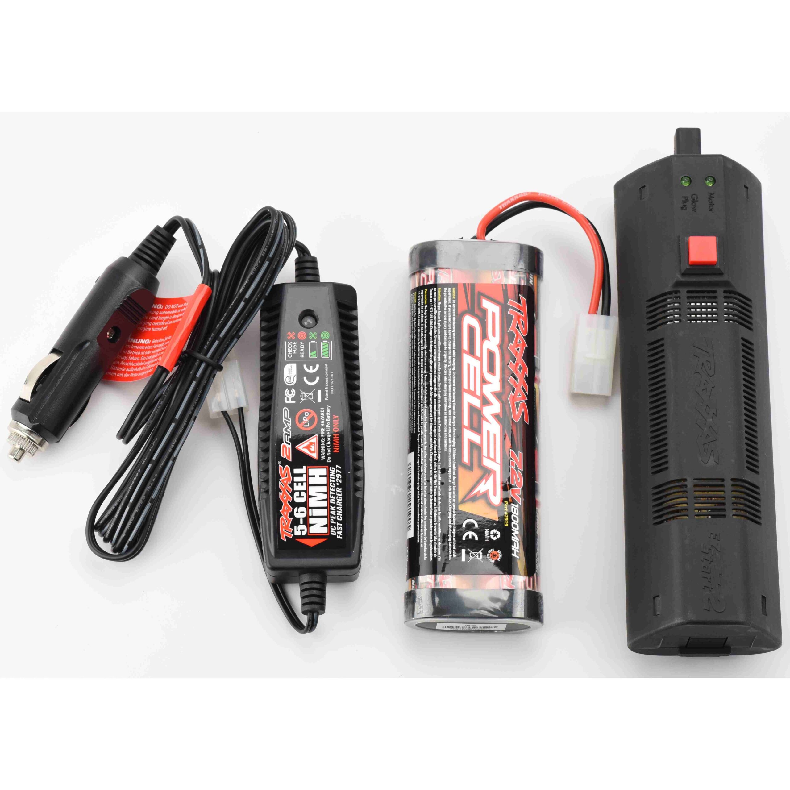 Traxxas T-Maxx 3.3 Battery Charger Starter Fits Traxxas Ez Start Ni-mh Battery Control Box & Car Charger 2.5 3.3 Revo T-maxx