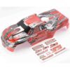 Traxxas T-Maxx 3.3 Body Fits Traxxas T-Maxx 3.3 49077-3 - BODY shell (RED, GREY w/ Decals prographix