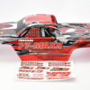 Traxxas T-Maxx 3.3 Body (2) Fits Traxxas T-Maxx 3.3 49077-3 - BODY shell (RED, GREY w/ Decals prographix