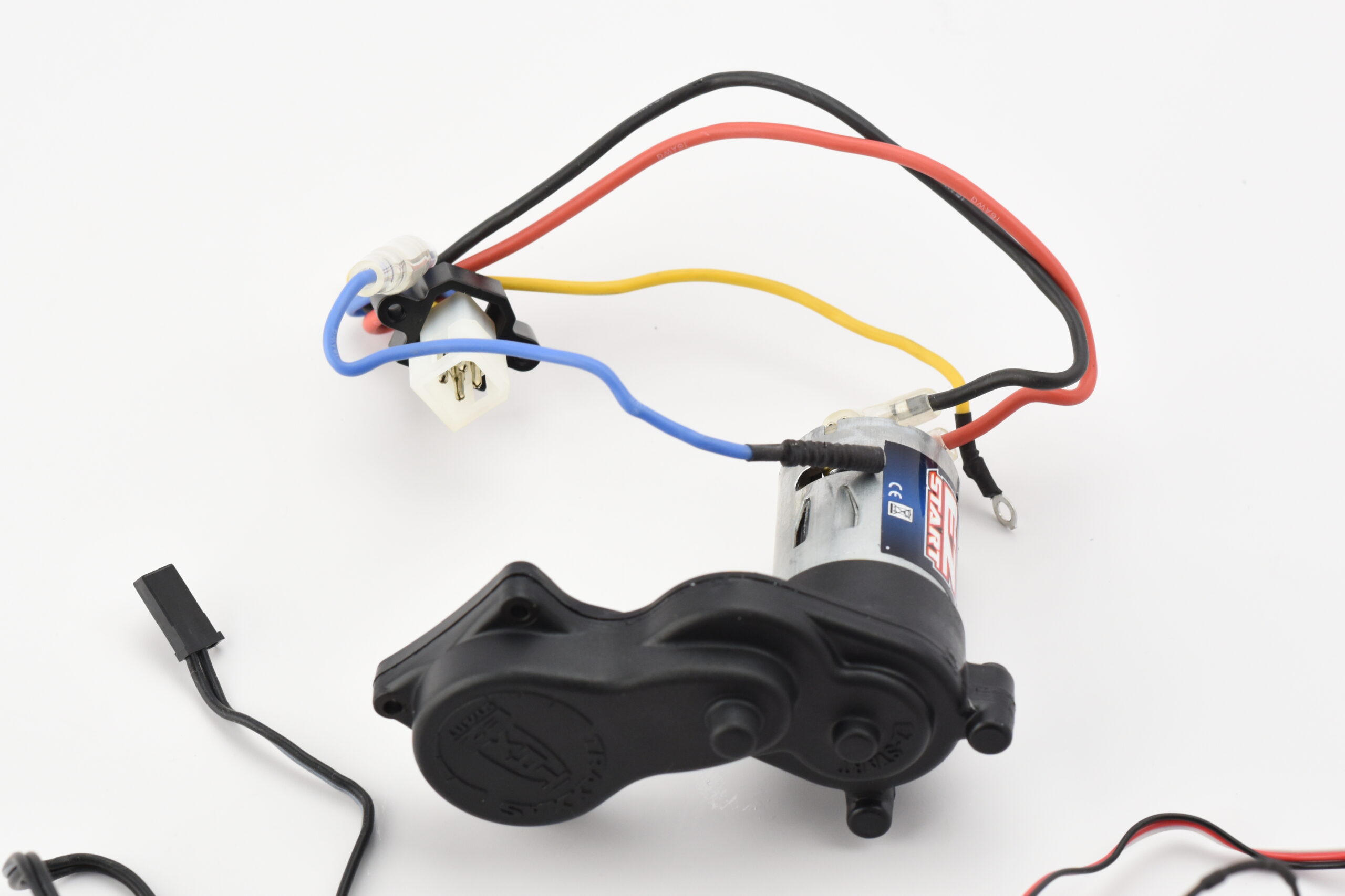 Traxxas T-Maxx 3.3 EZ Start System (3) Fits Traxxas T-Maxx 3.3 BACK PLATE (EZ-Start Motor Sensor Wires, Battery Box ect)