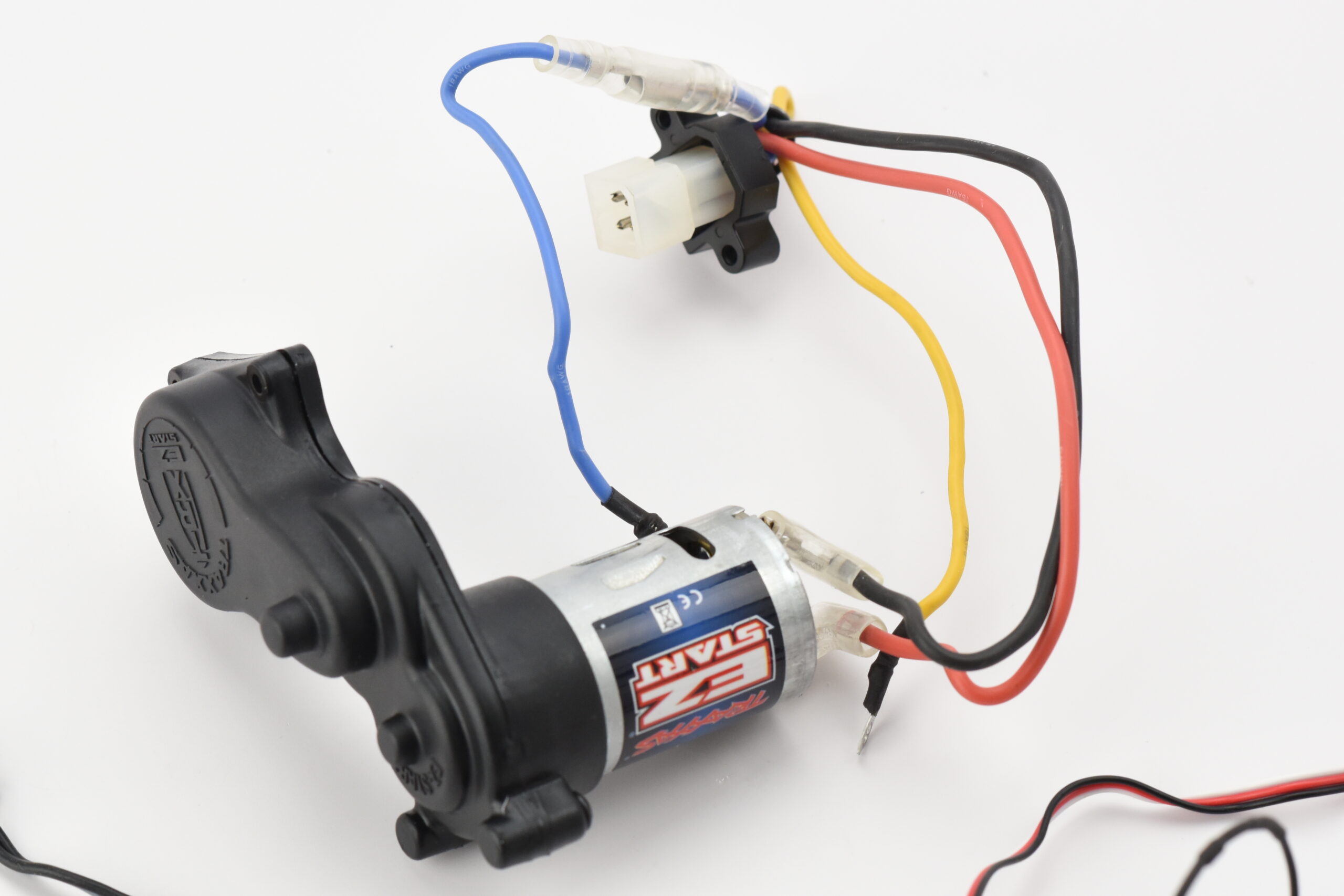 Traxxas T-Maxx 3.3 EZ Start System (4) Fits Traxxas T-Maxx 3.3 BACK PLATE (EZ-Start Motor Sensor Wires, Battery Box ect)