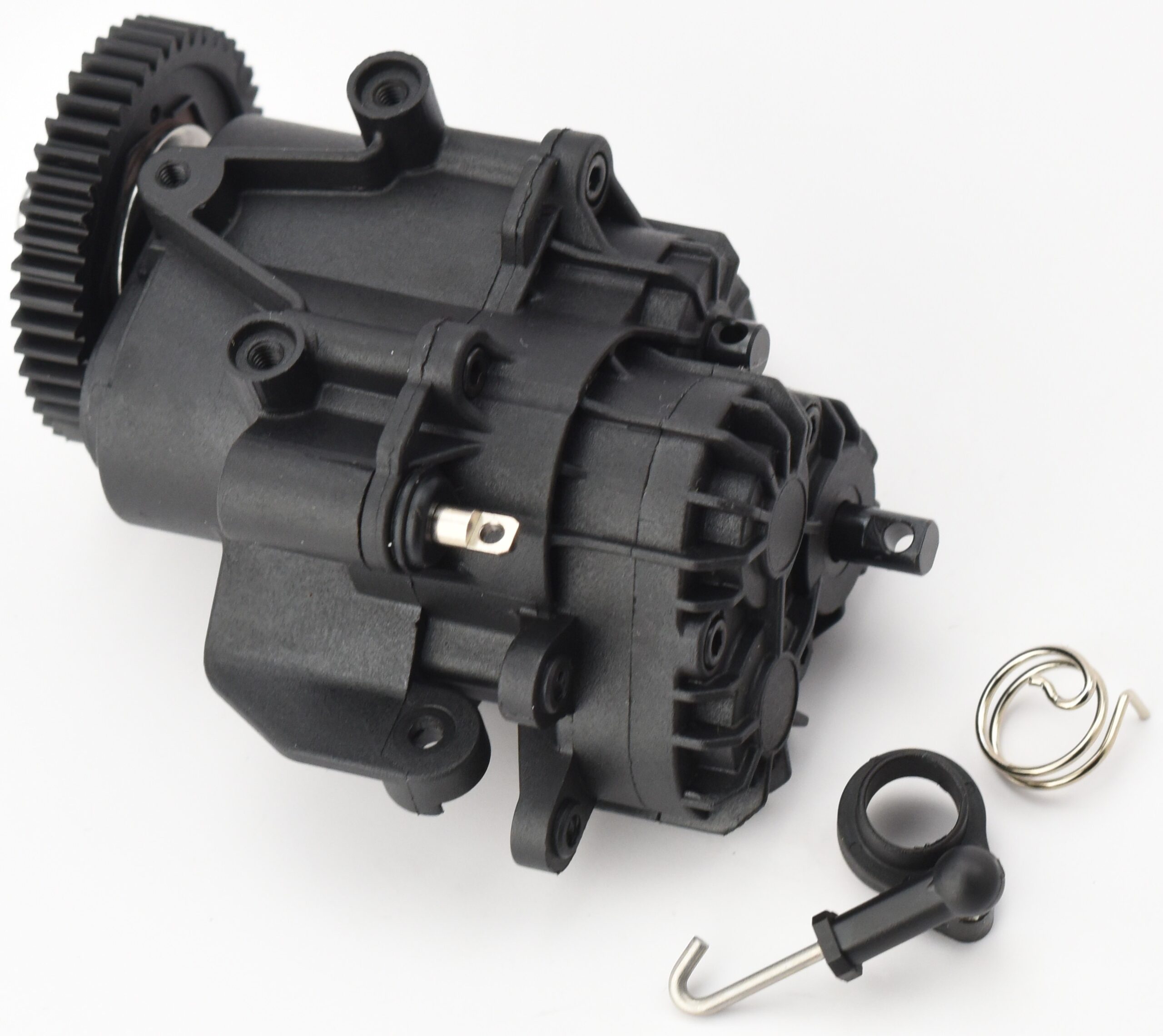 Traxxas TRX-4 TRX-6 Hauler Transmission (3) Fits TRX-6x6 Flatbed HAULER - TRANSMISSION spur slipper clutch linkage 88086-4