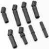 Fits TRX-6x6 Mercedes-Benz (88096-4) - Cntr Driveshafts (shafts, outputs Traxxas)