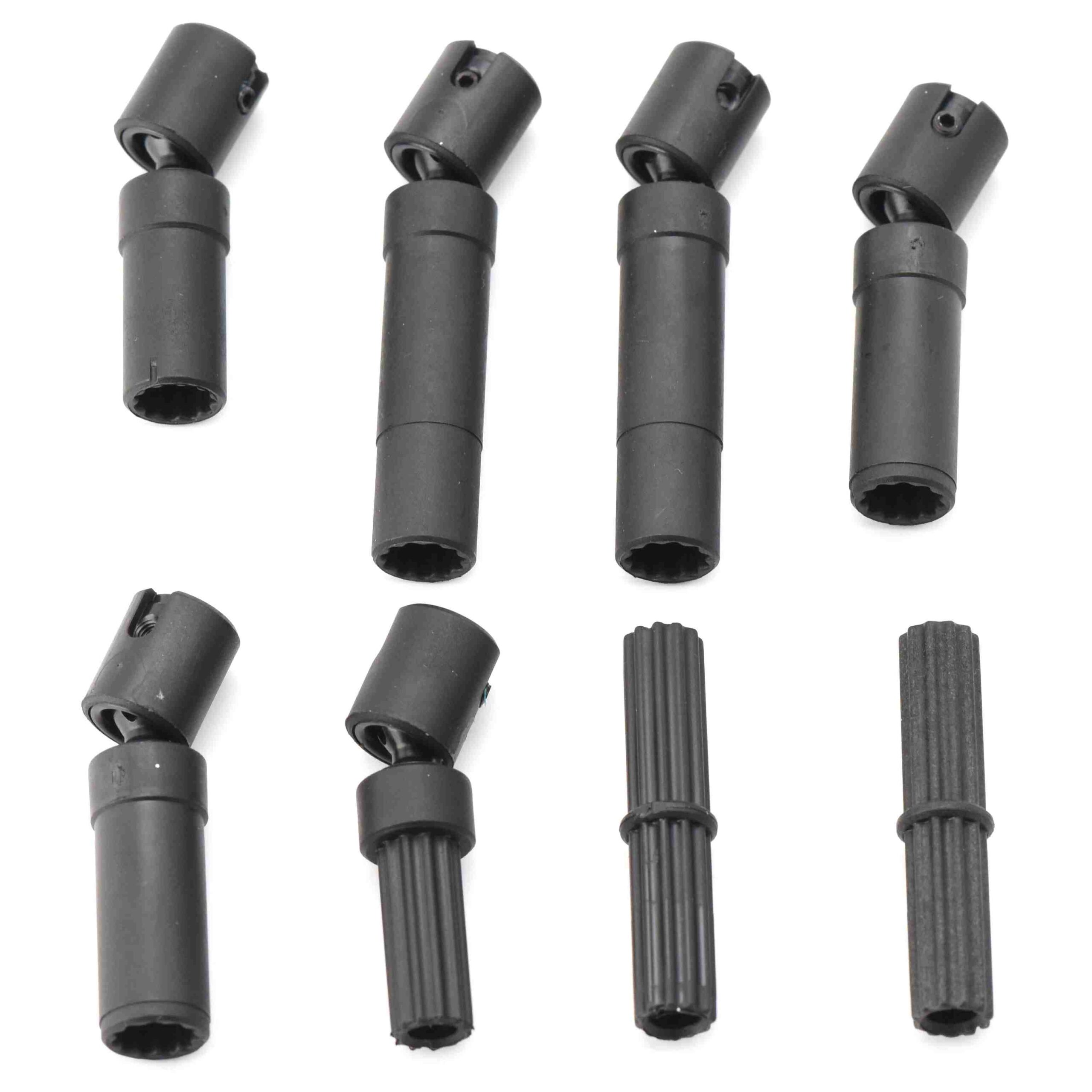 Fits TRX-6x6 Mercedes-Benz (88096-4) - Cntr Driveshafts (shafts, outputs Traxxas)