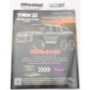 Traxxas TRX-6x6 Mercedes-Benz User Manual Quick Guide, Parts List Exploded Views