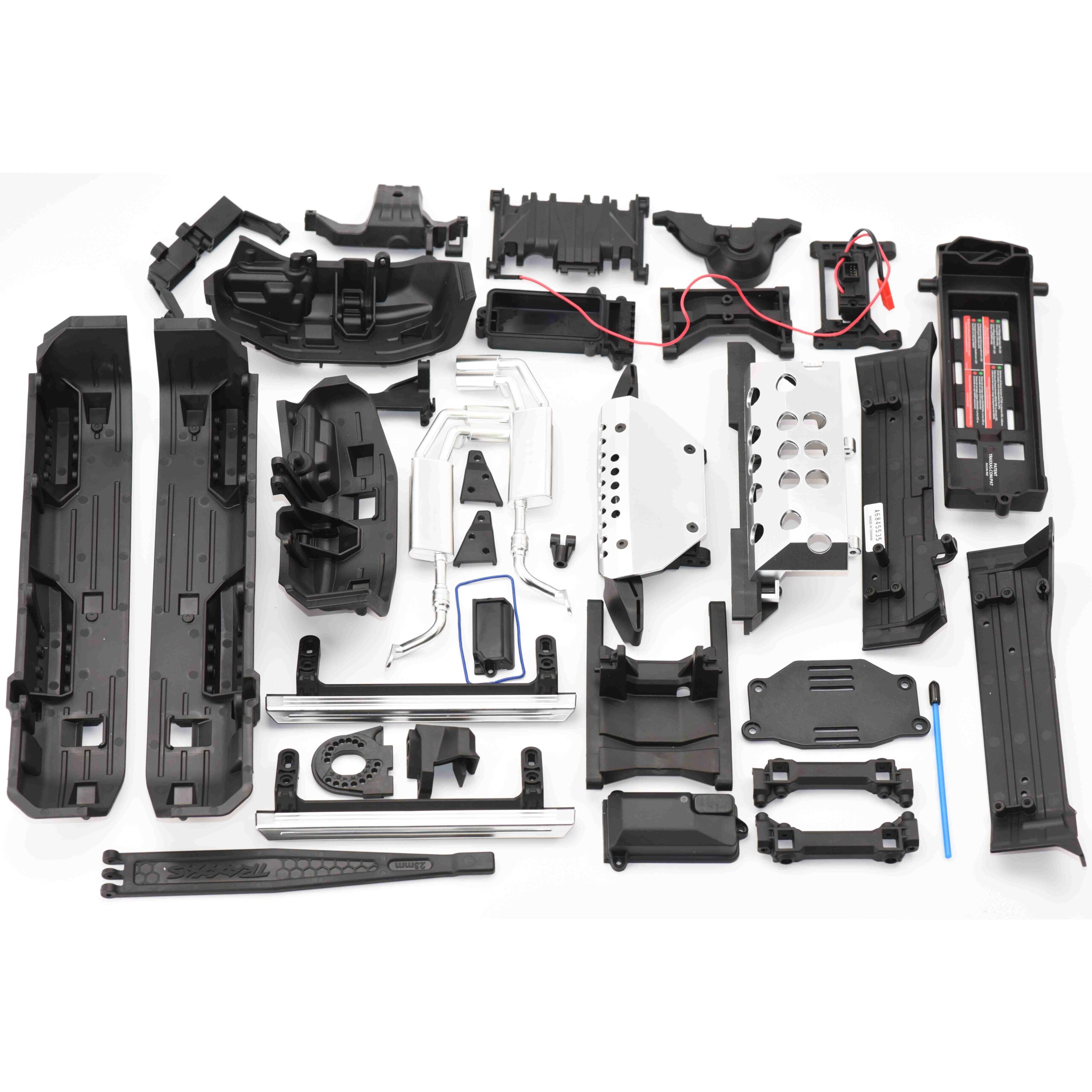 Traxxas TRX-6x6 Mercedes-Benz - BUMPERS Fenders Rock Sliders Battery Plate Mount