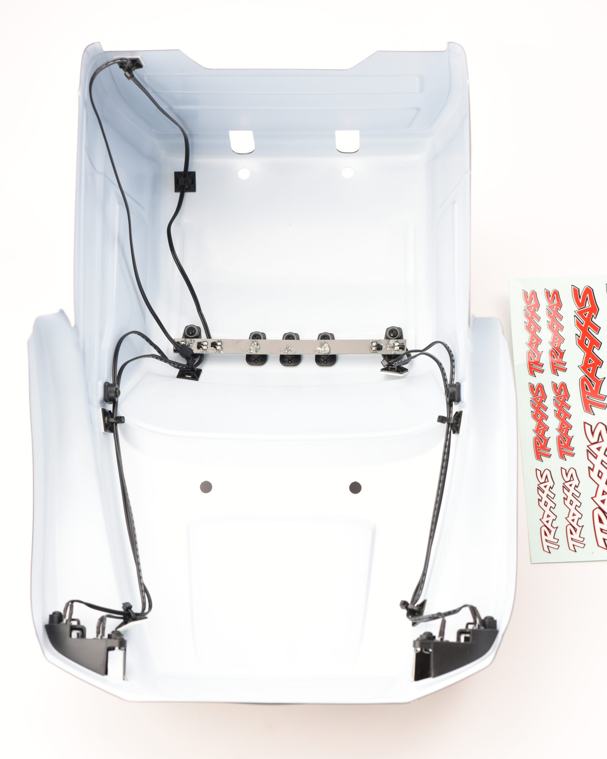 Fits TRX-6x6 Flatbed HAULER (88086-4) - BODY Cab BLACK Factory Painted Traxxas