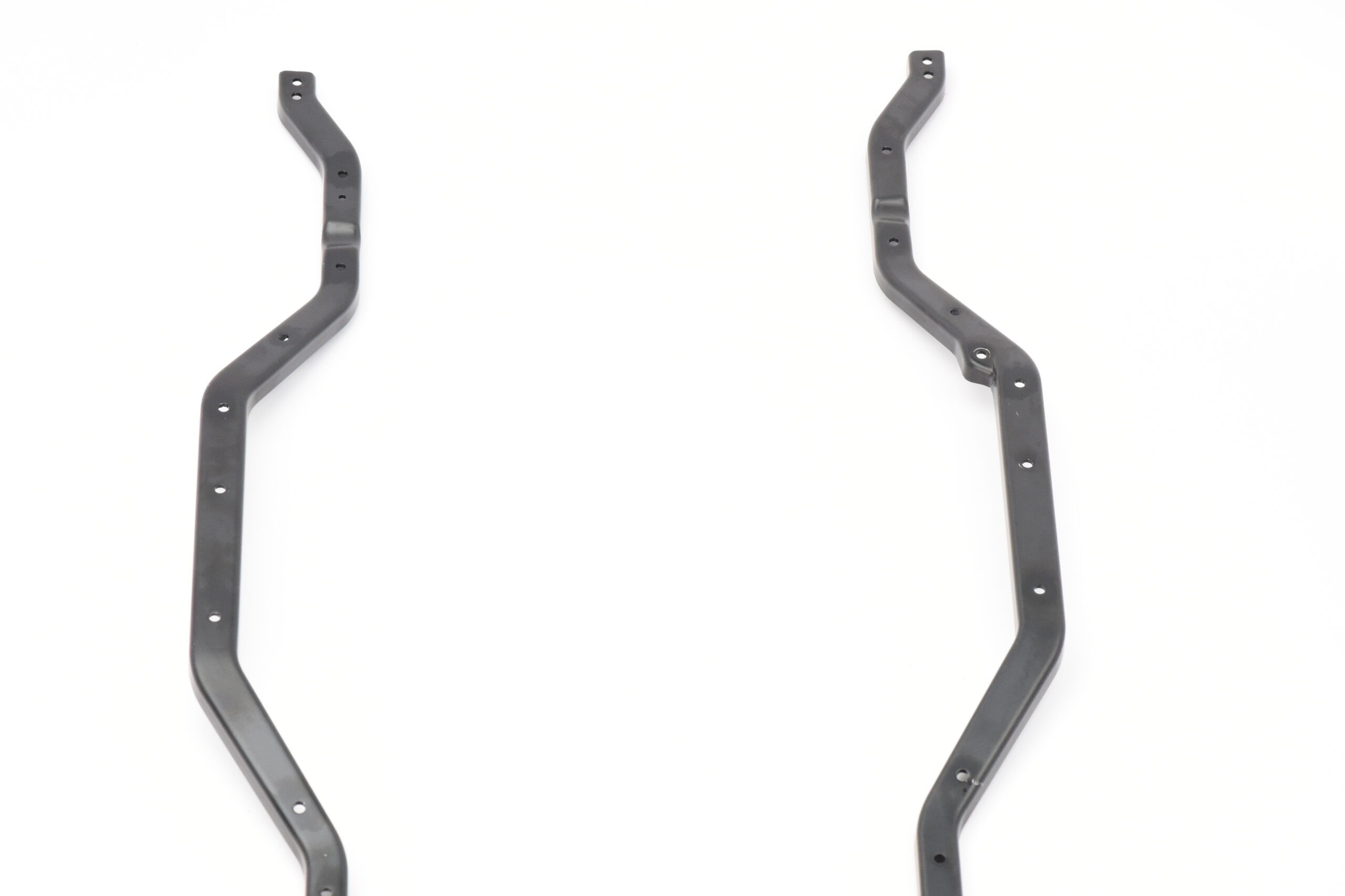 Fits TRX-6x6 Flatbed HAULER (88086-4) - CHASSIS RAILS (783mm) Steel L&R Traxxas