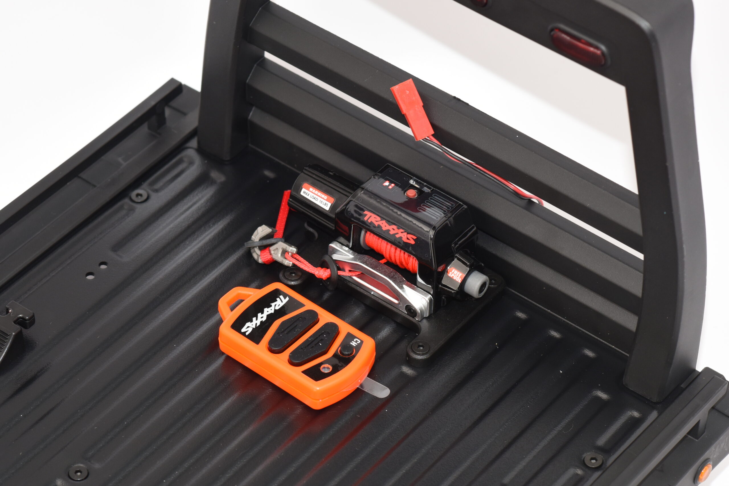 Traxxas TRX-6 Hauler Flatbed Assembly (2) Fits TRX-6x6 Flatbed HAULER Winch frame lights roll bar mount, Power Supply Traxxas