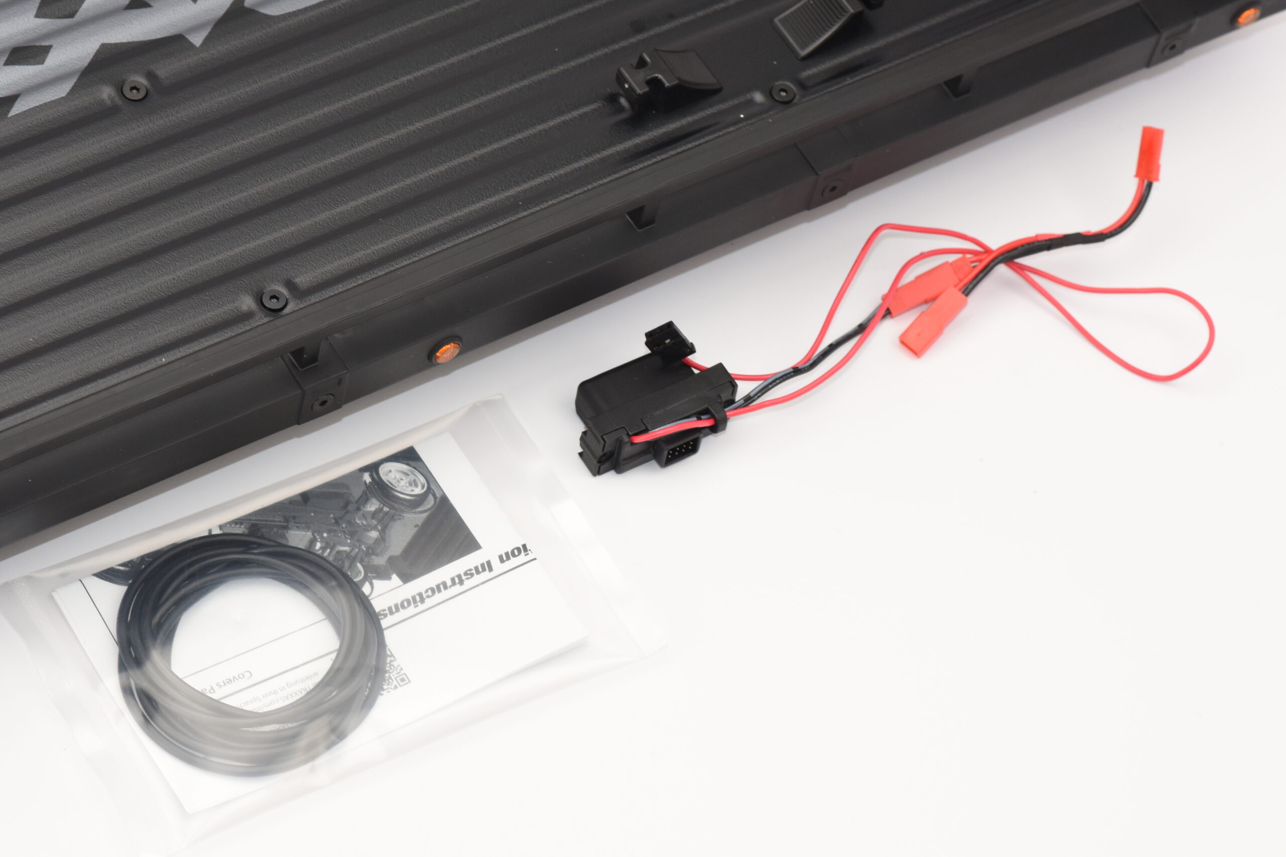 Traxxas TRX-6 Hauler Flatbed Assembly (3) Fits TRX-6x6 Flatbed HAULER Winch frame lights roll bar mount, Power Supply Traxxas