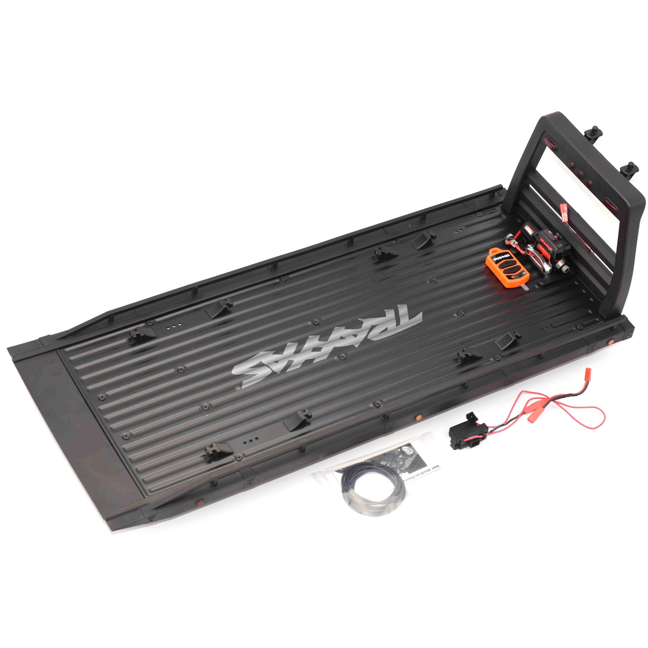 Traxxas TRX-6 Hauler Flatbed Assembly Fits TRX-6x6 Flatbed HAULER Winch frame lights roll bar mount, Power Supply Traxxas