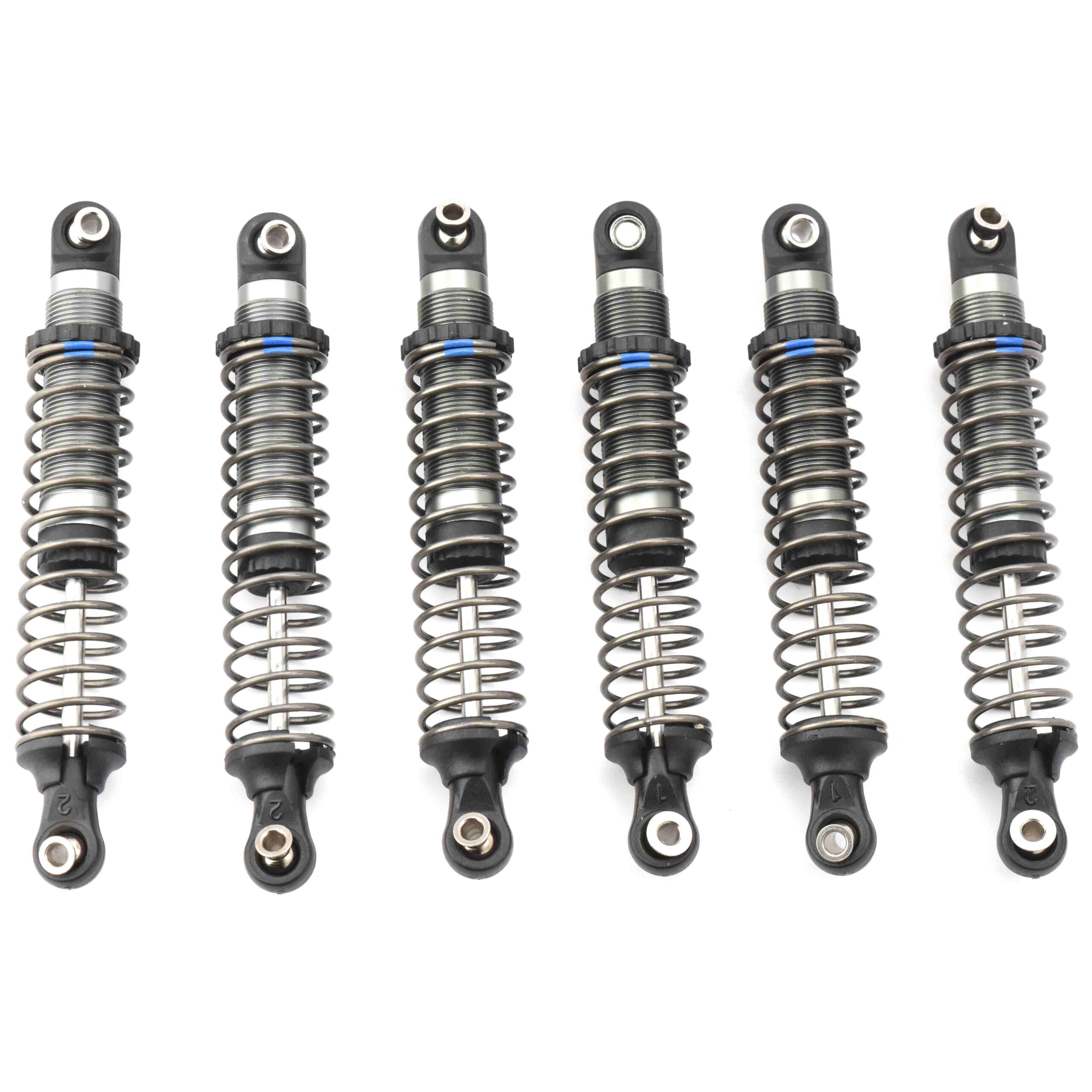 Traxxas TRX-6 Hauler Shocks Dampers Fits TRX-6x6 Flatbed HAULER (88086-4) - SHOCKS (frt/rr dampers w/Springs Traxxas)