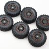 Fits TRX-6x6 Mercedes-Benz (88096-4) - TIRES & Wheels Caps (Assembled Traxxas)