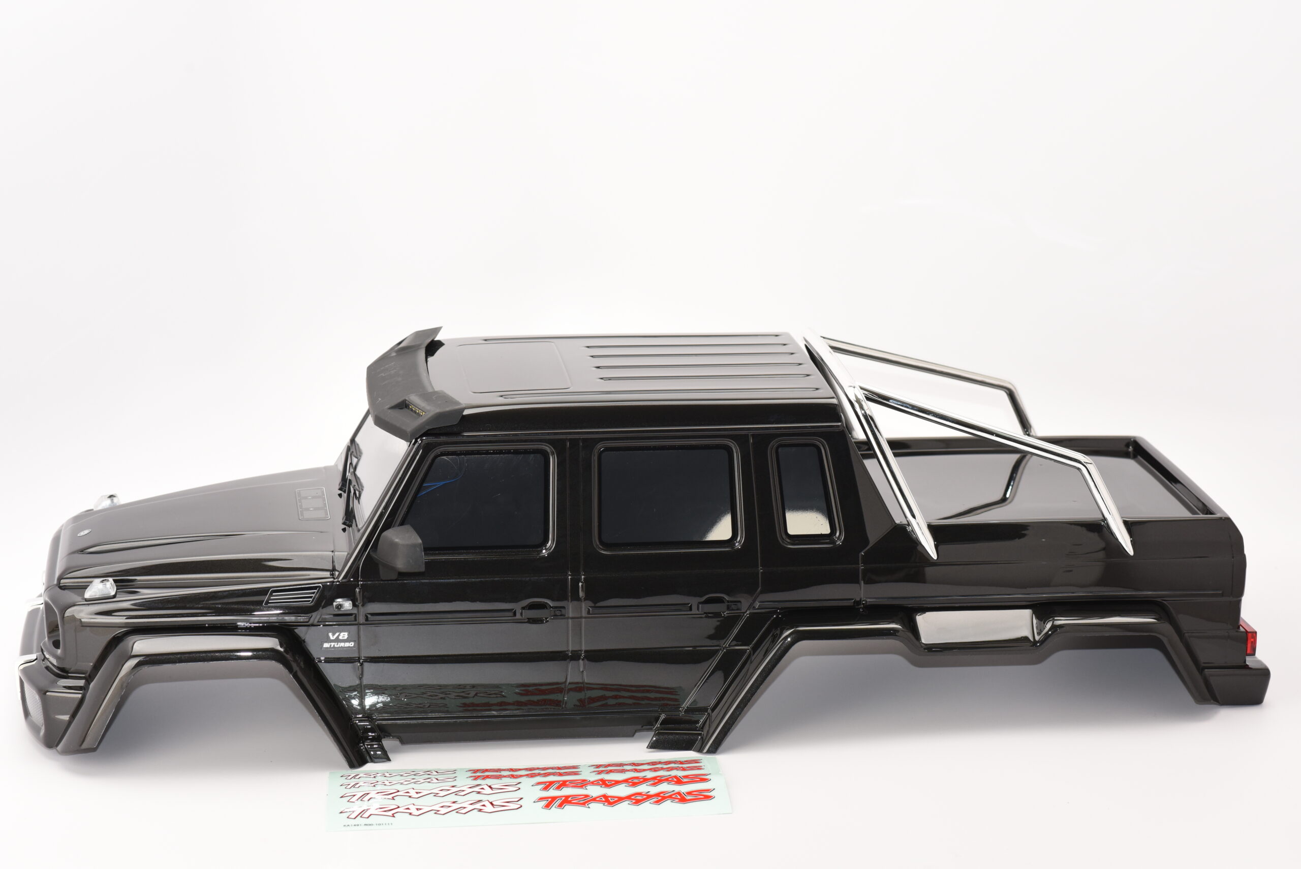 Fits TRX-6x6 Mercedes-Benz G 63 - Clipless BODY Cover BLACK Traxxas 88096-4