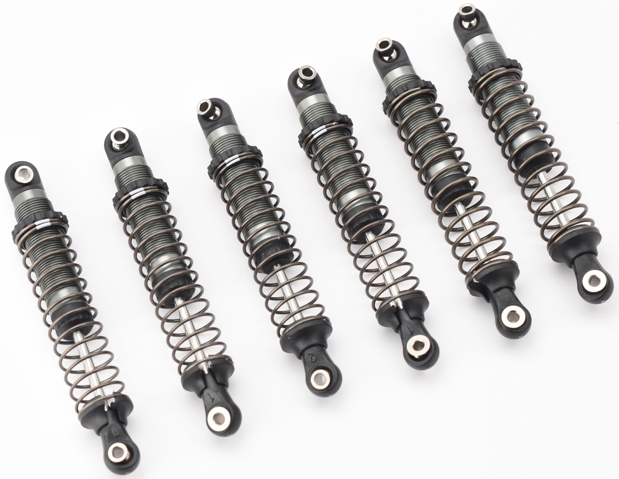 Fits TRX-6x6 Mercedes-Benz (88096-4) - SHOCKS (frt/rr dampers & Springs Traxxas)