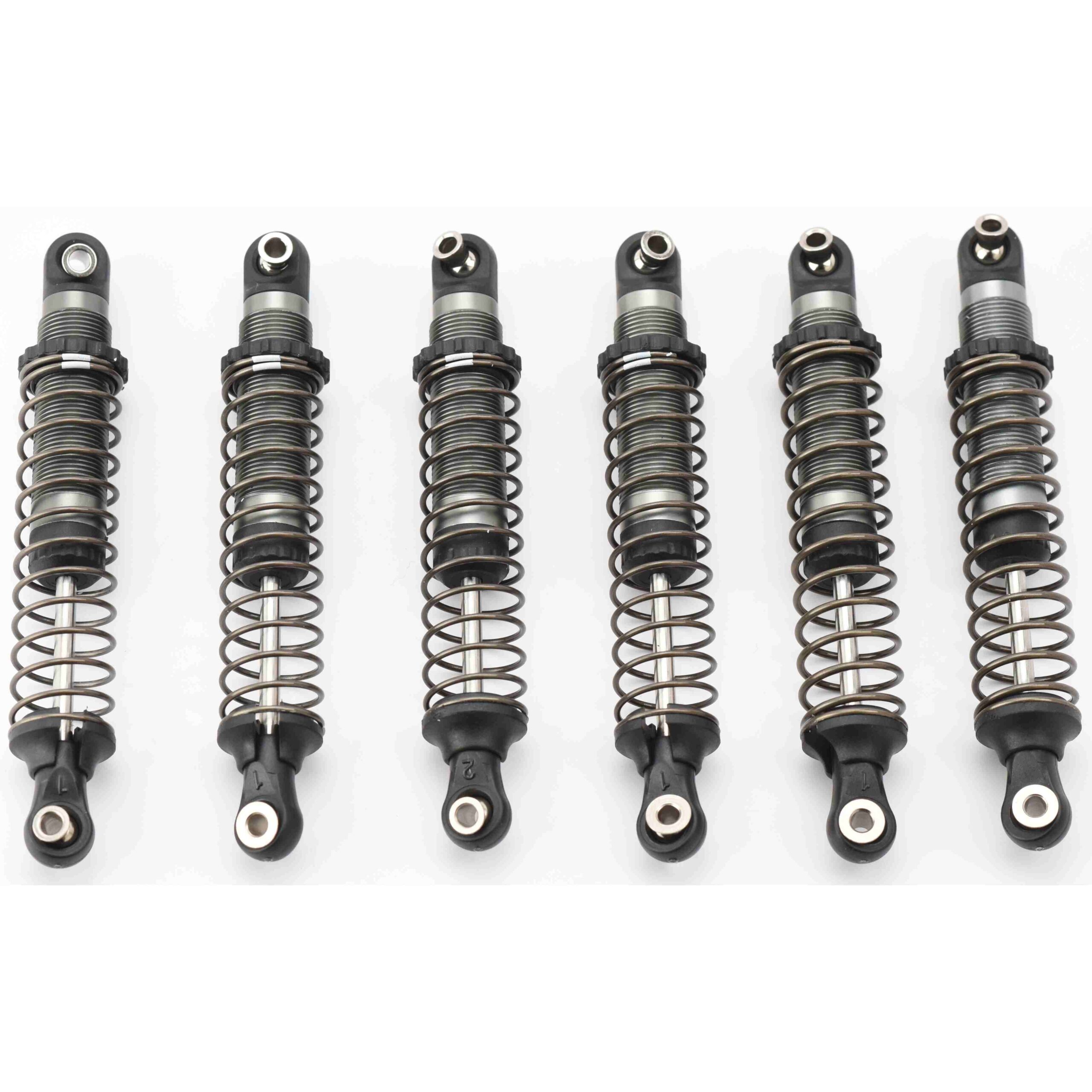Fits TRX-6x6 Mercedes-Benz (88096-4) - SHOCKS (frt/rr dampers & Springs Traxxas)