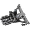 Traxxas Ultimate Rustler Bulkhead Steering RUSTLER ULTIMATE - STEERING skid Plate 7430r 6845x bellcrank LCG Traxxas 67097-4