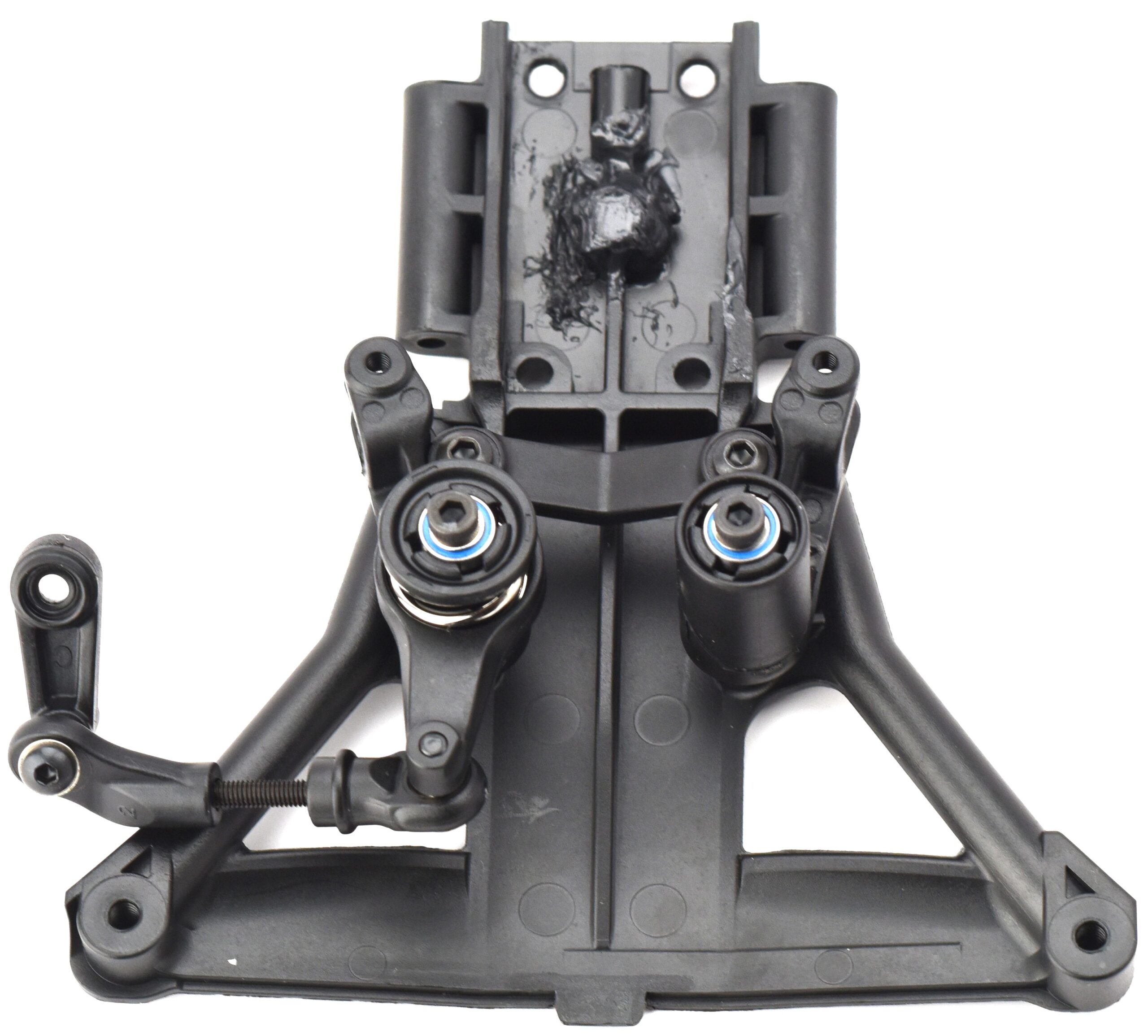 Traxxas Ultimate Rustler Bulkhead Steering (2) RUSTLER ULTIMATE - STEERING skid Plate 7430r 6845x bellcrank LCG Traxxas 67097-4