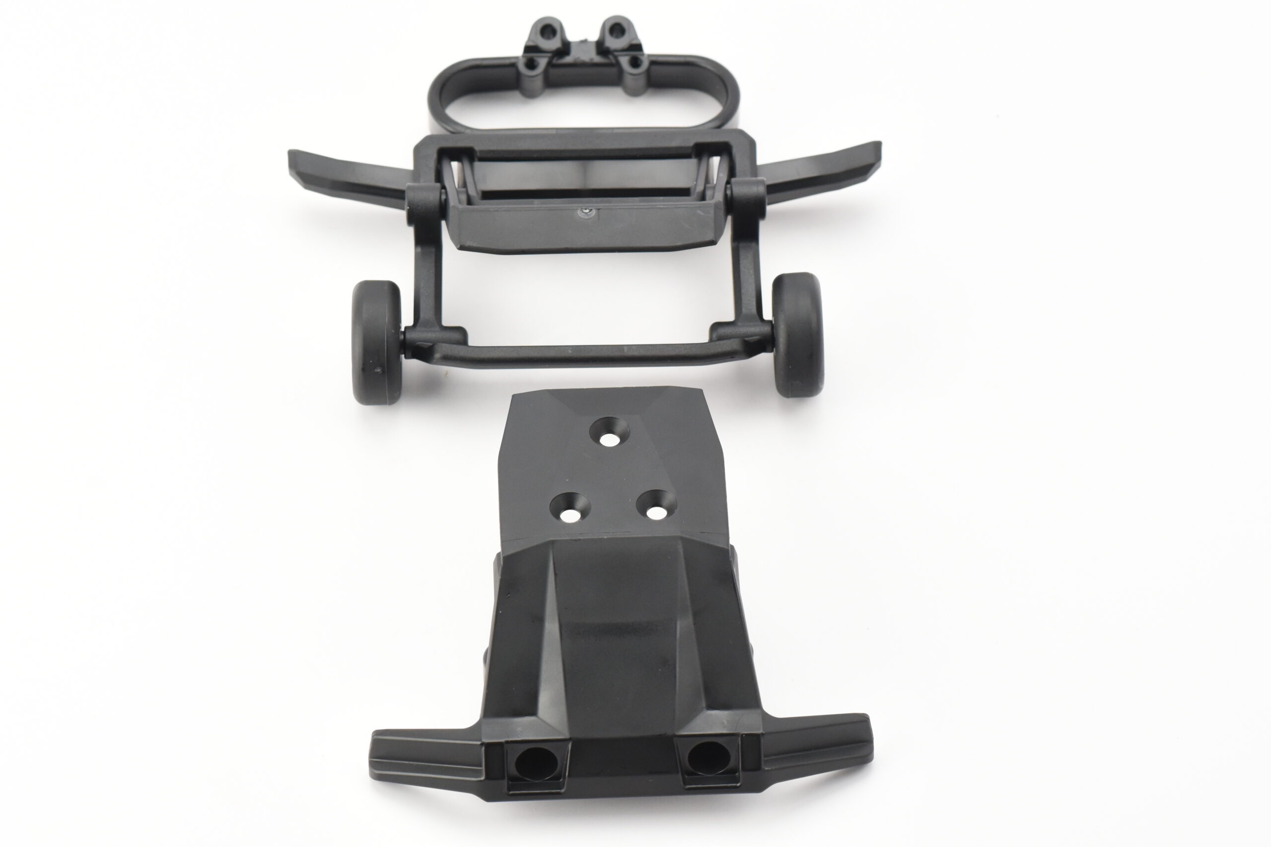 Traxxas Ultimate Rustler Bumpers Wheelie (4) RUSTLER ULTIMATE - BUMPERS & Wheelie Bar Front & Rear mount Traxxas 67097-4