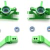 Traxxas Ultimate Rustler Casters Blocks (3) Fits Traxxas RUSTLER ULTIMATE C-HUBS Steering Caster Blocks Carriers Green Aluminum)