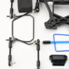 Traxxas Ultimate Rustler Plastic Chassis Parts (2) Traxxas RUSTLER ULTIMATE Receiver Box, bulkhead, towers, batty holder, Sway Bars