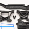 Traxxas Ultimate Rustler Plastic Chassis Parts (7) Traxxas RUSTLER ULTIMATE Receiver Box, bulkhead, towers, batty holder, Sway Bars