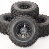Fits Traxxas 89086-4 1/10 Wide-MAXX - Wheels/Tires Factory Glued Assembled set 4