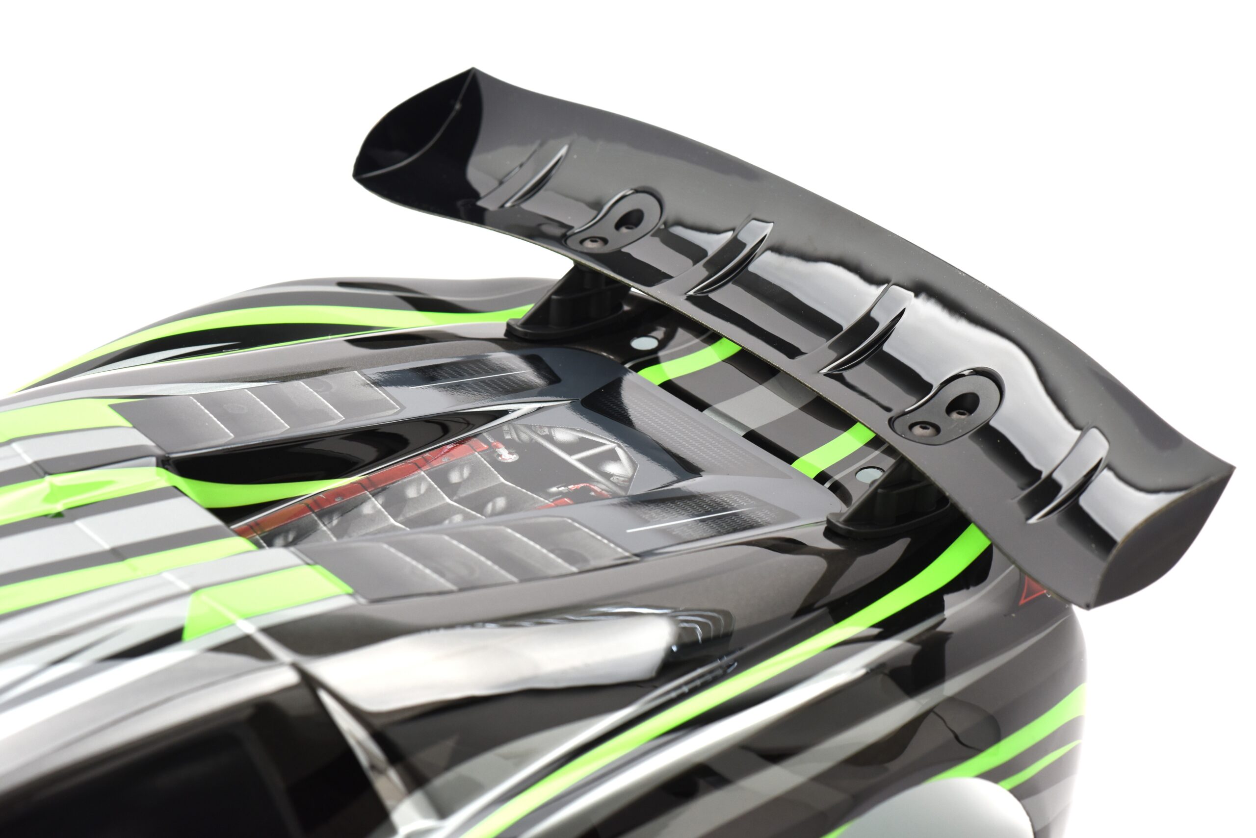 Traxxas XO-1 Body (4) Fits Traxxas XO-1 UPDATED BODY shell Green 2022 (painted cover & decal 64077-3)